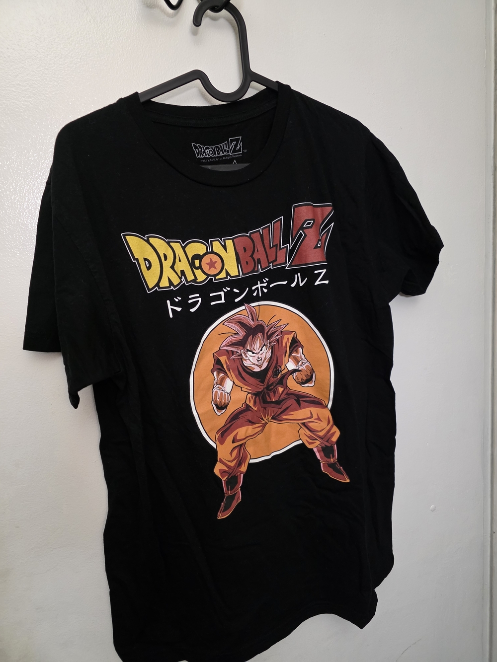 Dragon Ball Z Black Graphic Tee - Official Logo